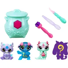MAGIC MIXIES - Muñecos Mixlings S2 Shimmer Magic Mega Pack