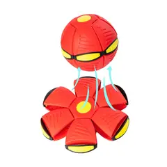 GENERICO - Pelota Juguete Interactiva Perro Gato Frisbee Saltarin con Luces