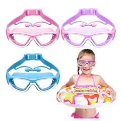GENERICO - Gafas de natación con tapones para los oídos para niños Antiempañante