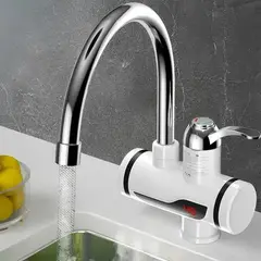 GENERICO - Grifo Llave Calentador Agua Eléctrico Frío Caliente Cocina