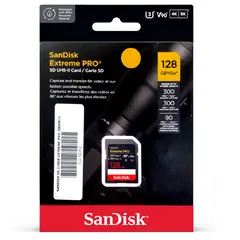 SANDISK - Memoria 128GB Extreme PRO UHS-II SDXC 300MBs