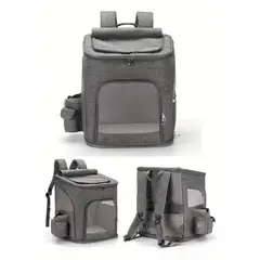 GENERICO - Morral Para Mascotas Tipo Mochila Plegable