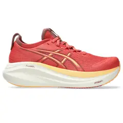 ASICS - Gel-Nimbus 27 Tenis naranja de mujer para correr
