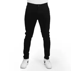 ZOE COMPANY - Jean Caballero Skinny color Negro