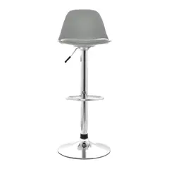 BONNO - Silla Para Barra Boat Moderna Cómoda Color Gris