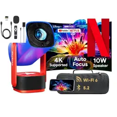 GENERICO - Proyector Inteligente WiFi Bluetooth SkyEcho + Box Obequio