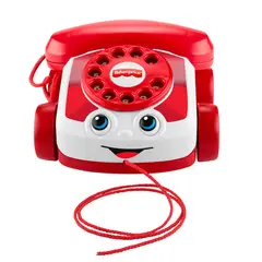 FISHER PRICE - Teléfono Parlanchín Rojo