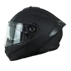 GENERICO - Casco Moto Smk Typhoon Negro