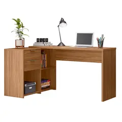 MULTIMUEBLES - ESCRITORIO MODULAR NOGAL 2060