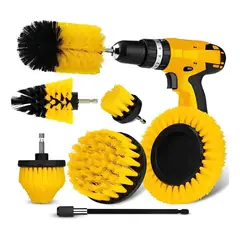 MILOPTS - Set Cepillos Para Taladro 6 Piezas