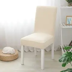 GENERICO - Funda protector para sillas comedor x4 Textura