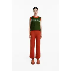 MAGLIONE - Chaleco Trebol Cuello redondo con sisa