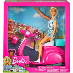 MATTEL - Barbie Muñeca Y Moto