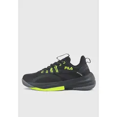 FILA - Tenis Basketball Hombre 430090BLG Negro Verde