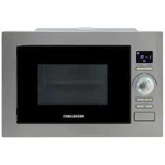 CHALLENGER - Horno microondas de empotrar en acero inoxidable 25 Lts - HM 8023