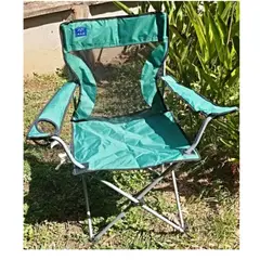 MAC - Silla Plegable Camping Lona Apoyabrazos