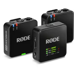 RODE - Wireless Go III (Gen 3) Micrófonos Inalámbricos 2 Personas Camara Celular