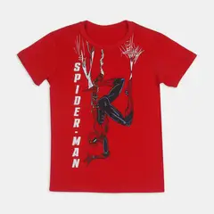 MARVEL - Camiseta Para Niño Licenses Rojo Nikz L