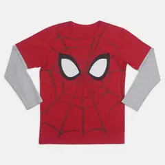 MARVEL - Camiseta Para Niño Licenses Lila Otoño L