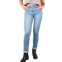 LEC LEE - Jean Skinny Índigo Claro Para Mujer