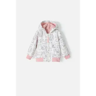 LITTLEMIC - Chaqueta con capucha bebé niña