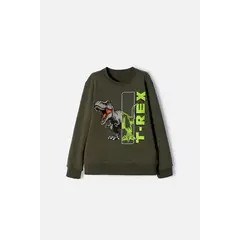 MIC - Buzo de cerrado verde para niño