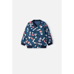 DISNEY - Chaqueta de Mickey Mouse con cierre azul para bebé niño