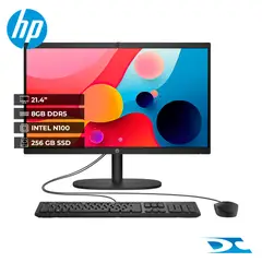 HP - Todo en Uno 22-DG0011LA Intel Celeron N100 /Ram 8GB /256GB /21 /FREE