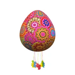 GENERICO - Piñata decorativa de huevos de pascua