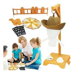 GENERICO - Juego De Mesa En Familia Ahorcado 3d Hankman Glow Zebbris