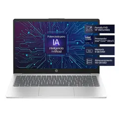 HP - PORTATIL - CORE ULTRA 5 125H - 40GB RAM - 512GB SSD - 14" FHD - WIN 11 - MOD: 14-EP1001LA