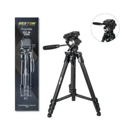 BESTON - TRIPODE PROFESIONAL CABEZA FLUIDA PARA CAMARAS O CELULARES