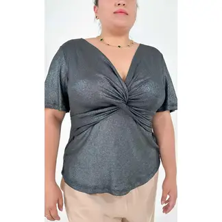 L Y H - Camiseta Para Mujer Negro Marca L&H