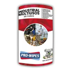 GENERICO - TOALLAS MULTIUSOS DESECHABLES PRO-WIPE POR 88 PAÑOS