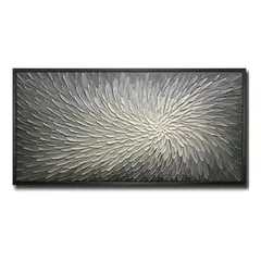 GENERICO - Lienzo Abstracto XL Pintado a Mano - Moderno 30x60