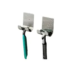 AMERICAN GENERICS - 2 Soporte De Maquinas De Afeitar Pared Acero Inoxidable