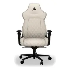 CORSAIR - Silla Gamer TC500 Luxe Frost Blanca - Tela Transpirable Premium