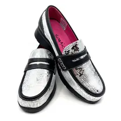 GENERICO - Calzado Sanic Mocasin para Mujer Fabricado 100% en Cuero