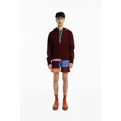 MAGLIONE - Hoodie Serpentina con Capota y manga larga