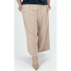 L Y H - Capri Para Mujer Beige Marca L&H