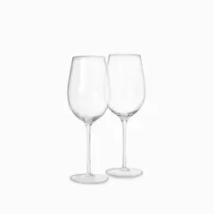 AMBIENTE GOURMET - Copa vino tinto en cristal 800ml set x2