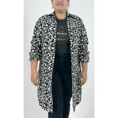 L Y H - Chilango Para Mujer Manga 34 Negro Marca L&H