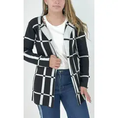 L Y H - Chilango Para Mujer Manga Larga Negro Marca L&H