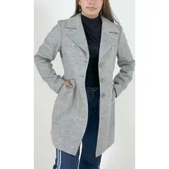 L Y H - Gaban Para Mujer Gris Claro Marca L&H