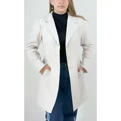 L Y H - Gaban Para Mujer Beige Marca L&H