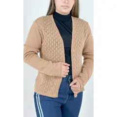 L Y H - Saco Para Mujer Khaki Oscuro Marca L&H