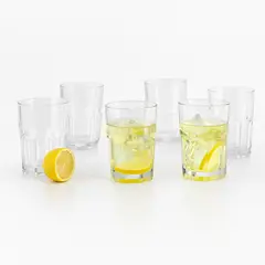 LIBBEY - SET X6 VASOS VIDRIO BOSTON 377ML