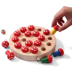 ZOCOCIO - Juego De Mesa Memoria Cosecha De Hongos Memory Chess