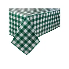 GENERICO - Mantel Para Picnic Plastico Tipo Tela Fiestas Verde