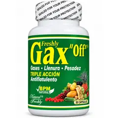 NATURAL FRESHLY - SUPLEMENTO GAX OFF 500MG X 50 CAPSULAS